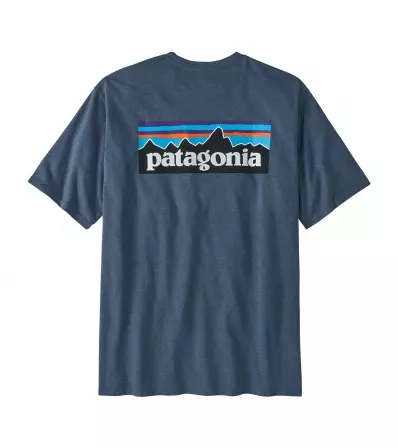 Тениска Patagonia P-6 Logo Responsibili-Tee M's Winter 2025